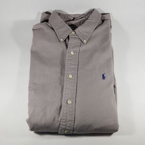 Ralph Lauren Button Down Shirt Grey